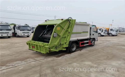凯马蓝牌压缩垃圾车 高清图片、价格详解与配件厂家全解析