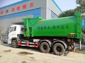 程力东风天龙后双桥移动垃圾站详解 价格、图片及配件厂家全解析
